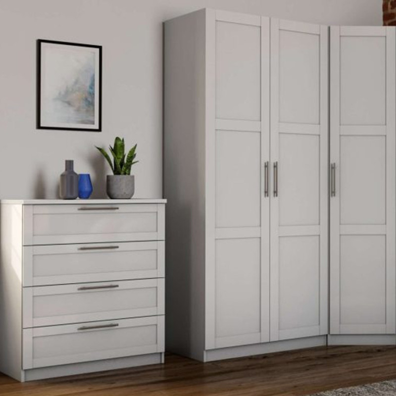 Ohio 2 Door Mirrored Wardrobe