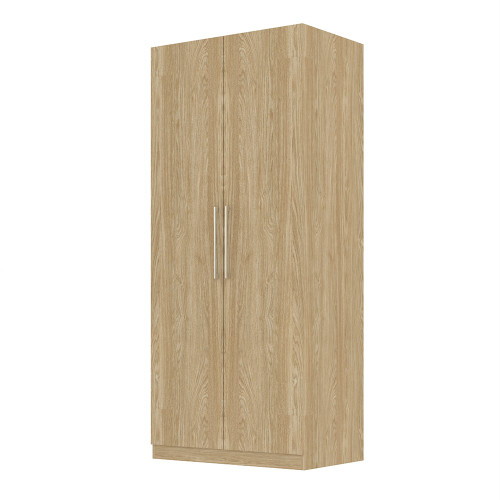 Parma Graphite 2 Door Wardrobe Parma Graphite 2 Door Wardrobe