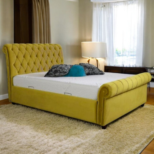 Kensington Fabric Bedframe (Storage Options) Kensington Fabric Bedframe (Storage Options)