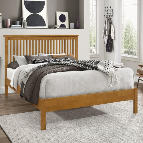 Ascot White Wooden Bedrame Ascot White Wooden Bedrame