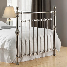Edward Chrome Metal Bedframe