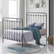Havana Black Metal Bedframe 
