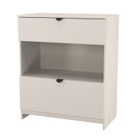 Bora 2 Drawer Deep Chest with Shelf