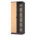 Bora 1 Door Wardrobe with Shelving