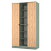Bora Triple 2 Door Wardrobe with Shelving