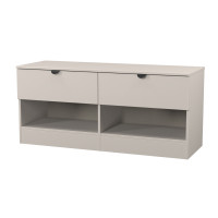 Bora 2 Drawer Bed Box with Shelf