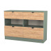 Bora 4 Drawer Midi Chest with Shelf