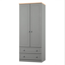 Norfolk 2 Drawer Wardrobe