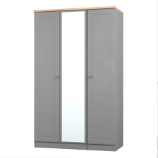 Norfolk Triple Mirrored Wardrobe