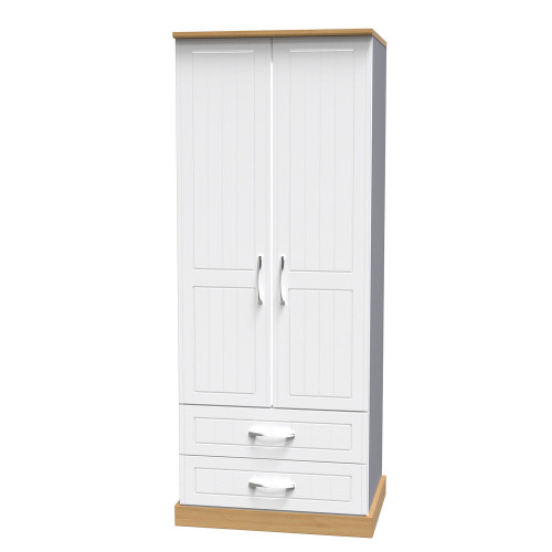 Harlech Tall 2 Drawer Wardrobe Harlech Tall 2 Drawer Wardrobe