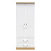 Harlech Tall 2 Drawer Wardrobe Harlech Tall 2 Drawer Wardrobe