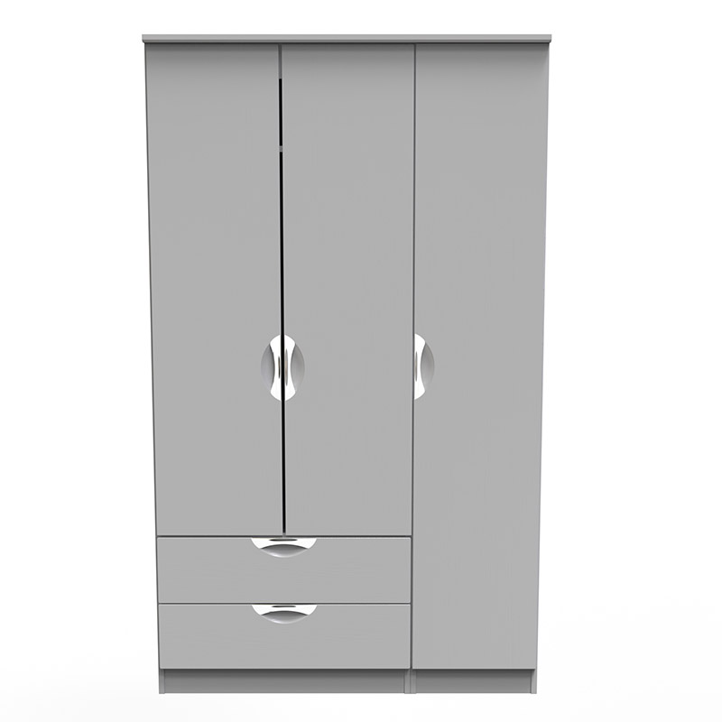 Florence Tall Triple Combo Wardrobe 