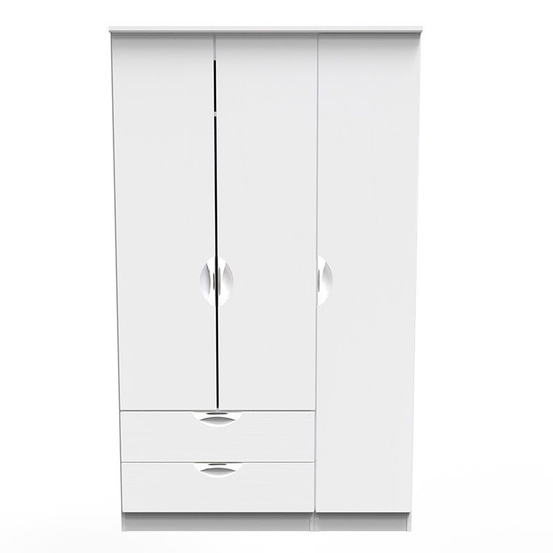 Florence Tall Triple Combo Wardrobe 
