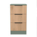 Java 3 Drawer Bedside Java 3 Drawer Bedside