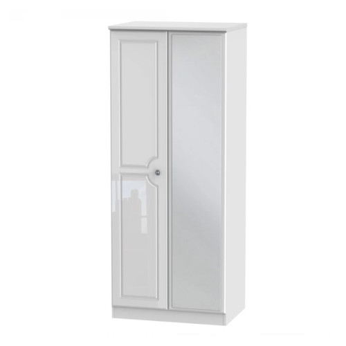 Liberty 2 Door Mirrored Wardrobe