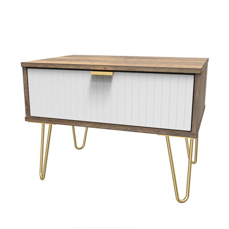Linear 1 Drawer Wide Lamp Table Linear 1 Drawer Wide Lamp Table