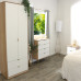 Linear Tall 2 Door Wardrobe