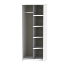 Linear Tall Open Shelf Wardrobe