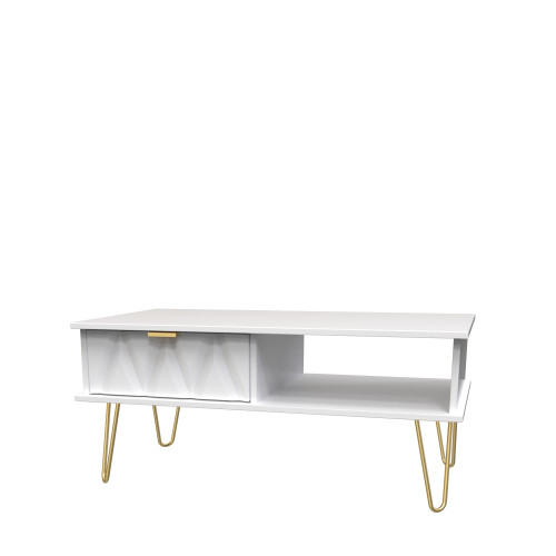 Diamond 1 Drawer Coffee Table