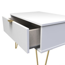 Linear 1 Drawer Wide Lamp Table