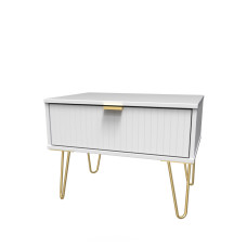 Linear 1 Drawer Wide Lamp Table