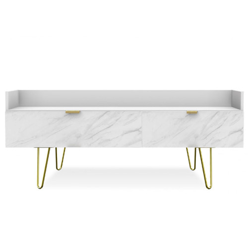 Marble Media Console Unit Marble Media Console Unit