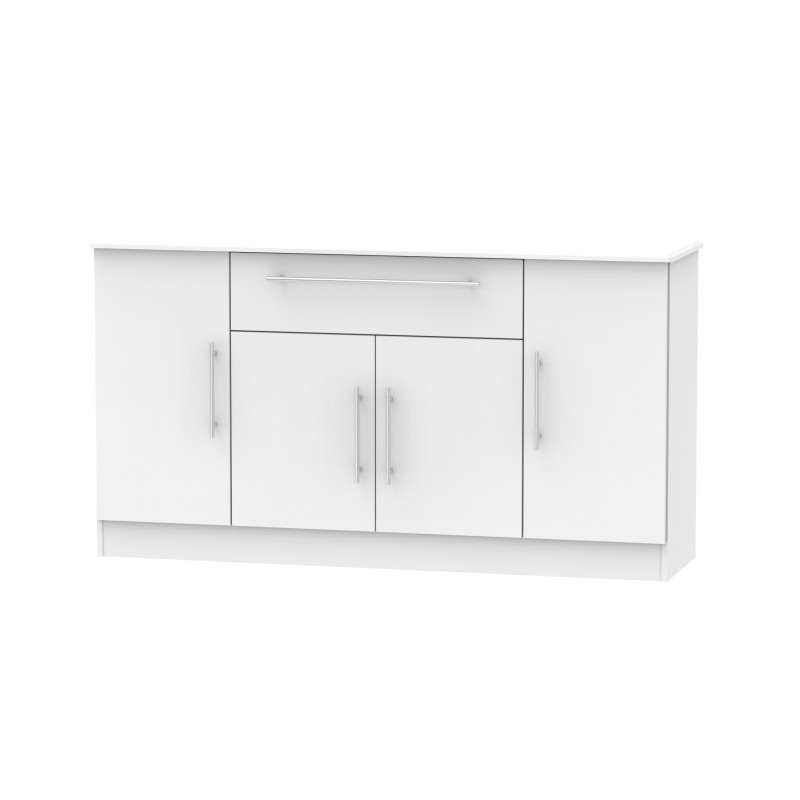 Sherwood 4 Door 1 Drawer Wide Unit