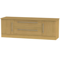 Sherwood 2 Door 2 Drawer TV Unit Wide