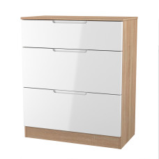 Milan 3 Drawer Deep Chest