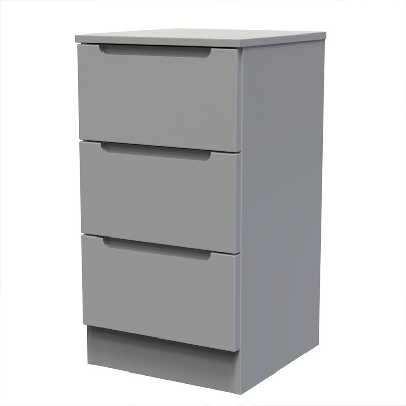Milan Tall 2 Drawer 3 Piece Set Milan Tall 2 Drawer 3 Piece Set