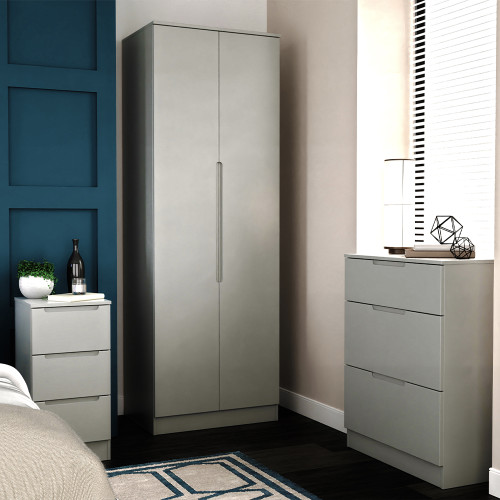 Milan Tall 2 Drawer 3 Piece Set Milan Tall 2 Drawer 3 Piece Set