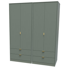 Nashville Tall 4 Door 4 Drawer Wardrobe