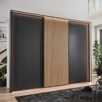 Wiemann Denver 250cm Sliding Door Wardrobe 