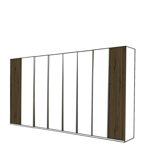 Wiemann Denver 400cm Hinged Door Wardrobe 