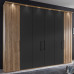 Wiemann Denver 200cm Hinged Door Wardrobe 