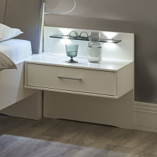Wiemann Geneva 1 Drawer Floating Bedside
