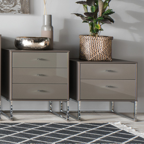 Wiemann Kansas 2 Drawer Bedside (Selection Of Heights & Widths)