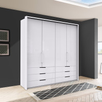 Wiemann Kansas 200cm Combi Bi-Folding Door Wardrobe