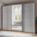 Kos 200cm 2 Door Mirrored Wardrobe 