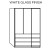 Loft 150cm With Drawers - White Glass Finish  + £270.00 