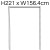 Loft 150cm Passe-Partout Frame H221cm X W156.4cm  + £145.00 