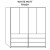 Loft 200cm With Drawers - White Matt Finish 