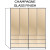 Loft 200cm With Drawers - Champagne Glass Finish  + £410.00 