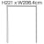 Loft 200cm Passe-Partout Frame - H221cm X W206.4cm  + £139.99 