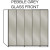 Pebble Grey Glass Front - Loft 250cm   + £520.00 