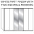 White Matt Finish With 2 Central Mirrors - Loft 300cm  + £190.00 