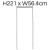 Loft 50cm Passe-Partout Frame H221cm X W56.4cm  + £109.99 