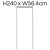 Loft 50cm Passe-Partout Frame H240cm X W56.4cm  + £139.99 