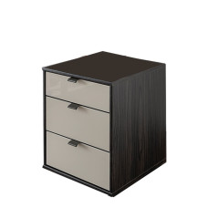 Quito 3 Drawer Bedside
