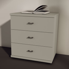 Cairns 3 Drawer Bedside Cabinet 